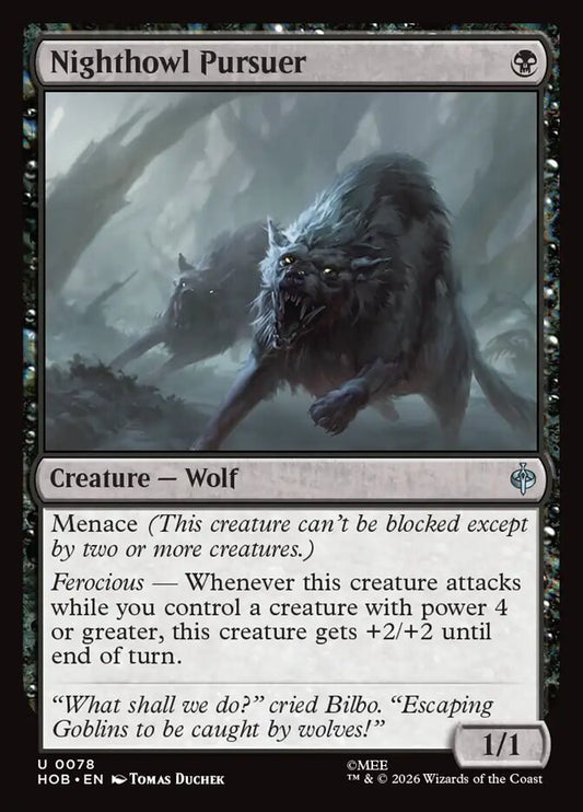 Nighthowl Pursuer Foil