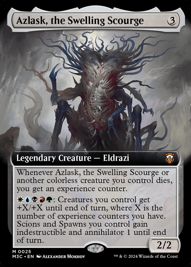 Azlask, the Swelling Scourge Extended Art