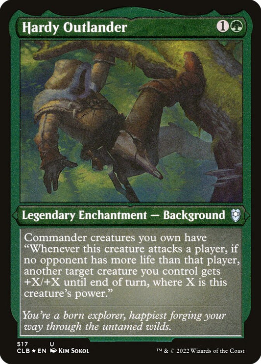 Hardy Outlander Etched Foil