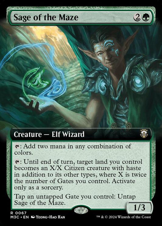 Sage of the Maze Extended Art
