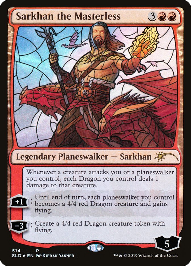 Sarkhan the Masterless Secret Lair Foil