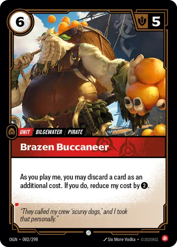 Brazen Buccaneer Foil