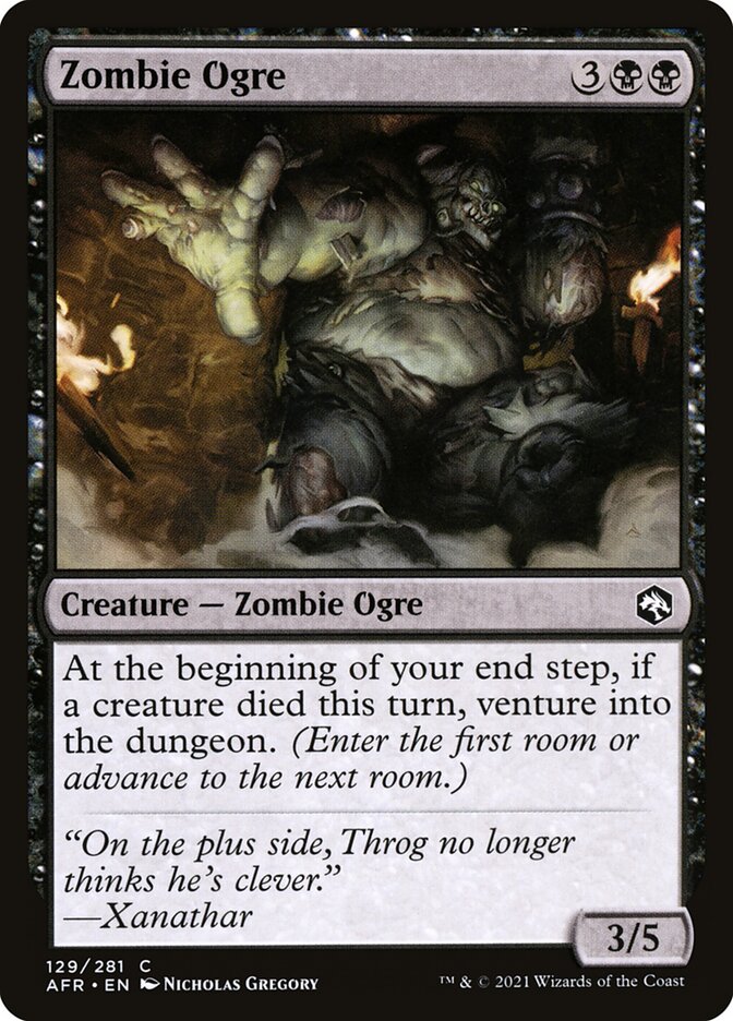 Zombie Ogre Foil