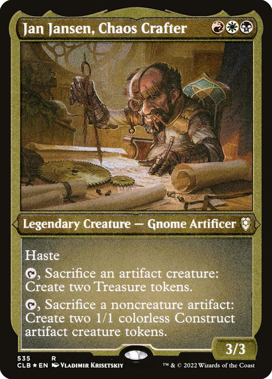 Jan Jansen, Chaos Crafter Etched Foil
