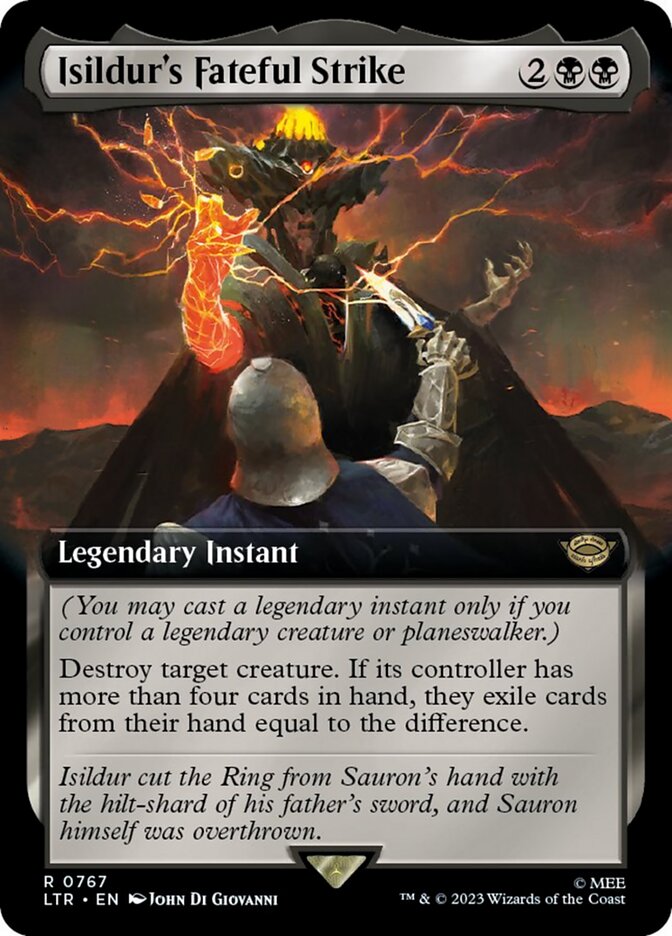 Isildur's Fateful Strike Surge Foil