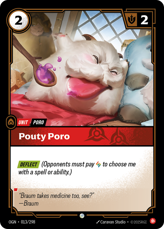 Pouty Poro Foil