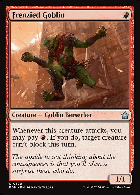 Frenzied Goblin Foil