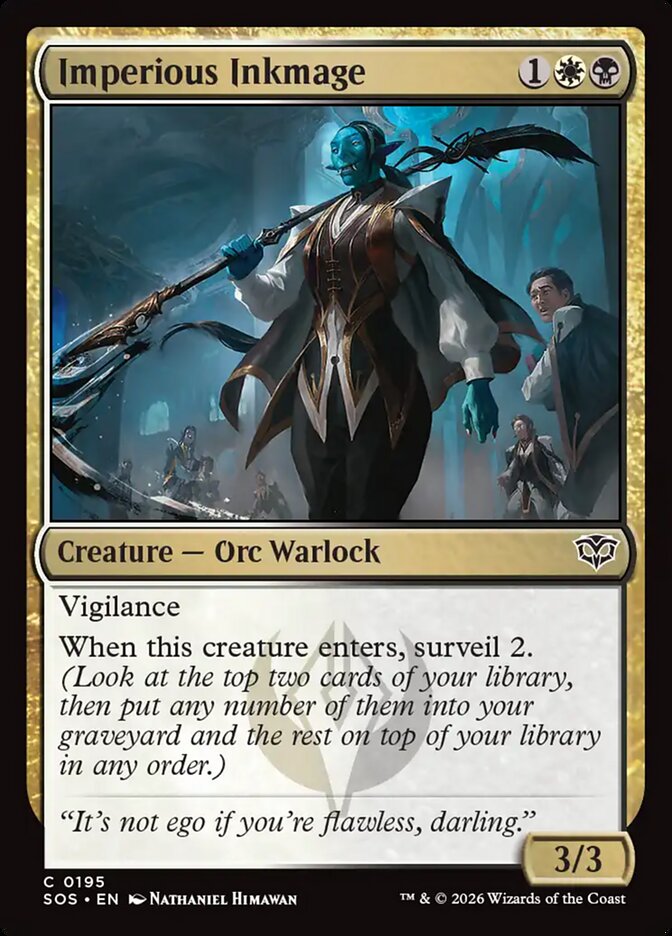 Imperious Inkmage Foil