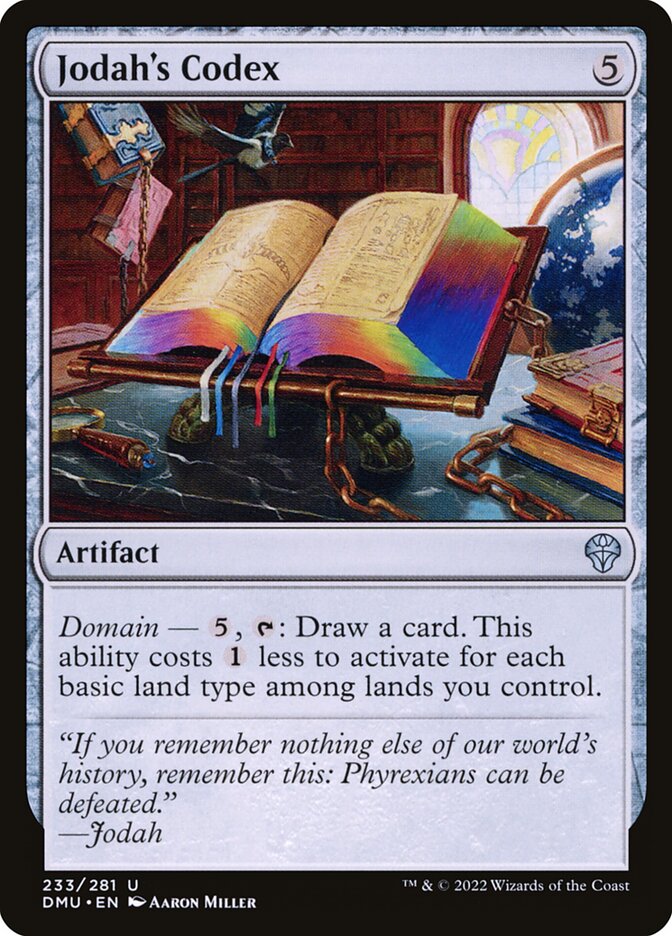 Jodah's Codex Foil