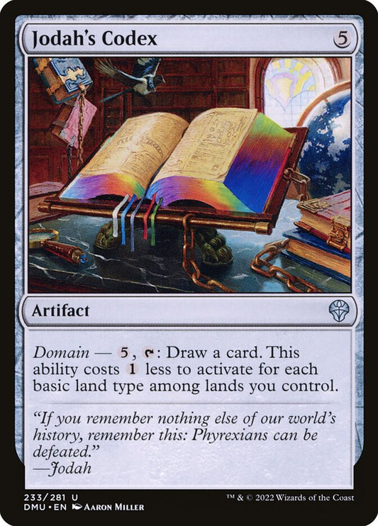 Jodah's Codex Foil