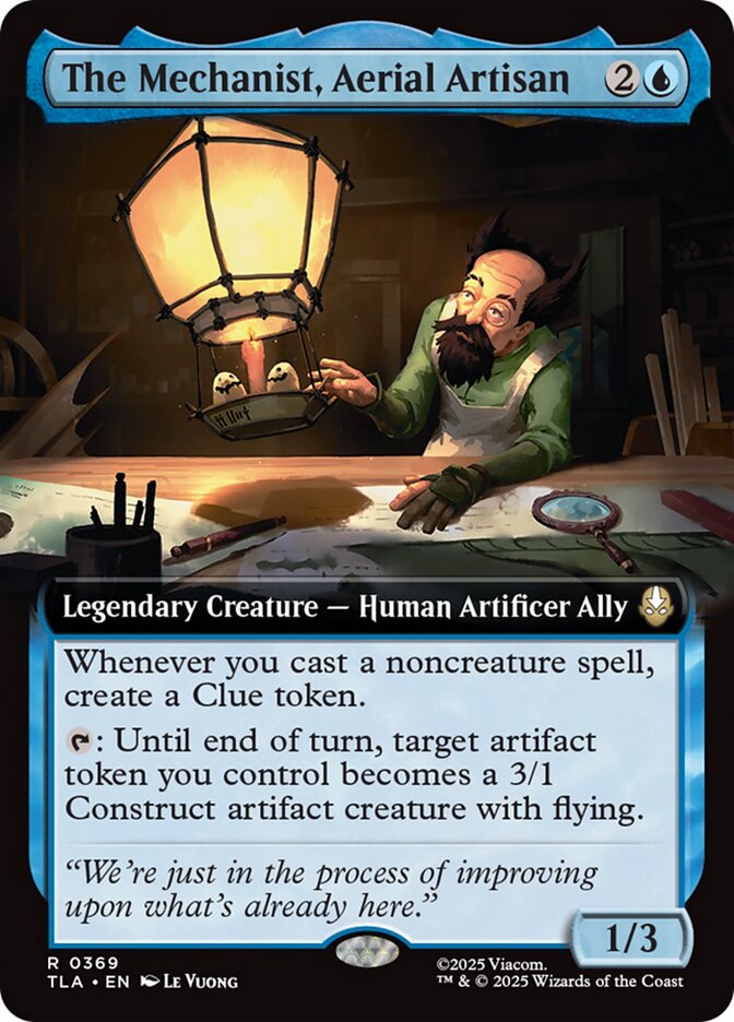 The Mechanist, Aerial Artisan Extended Art
