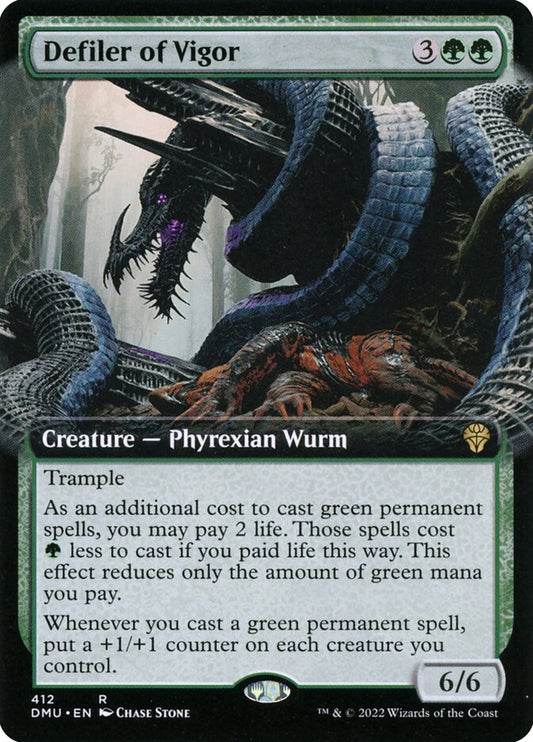 Defiler of Vigor Extended Art
