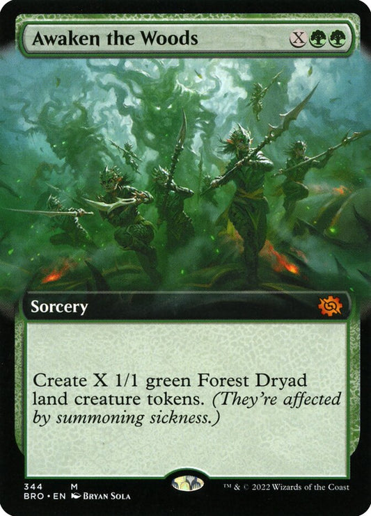 Awaken the Woods Extended Art