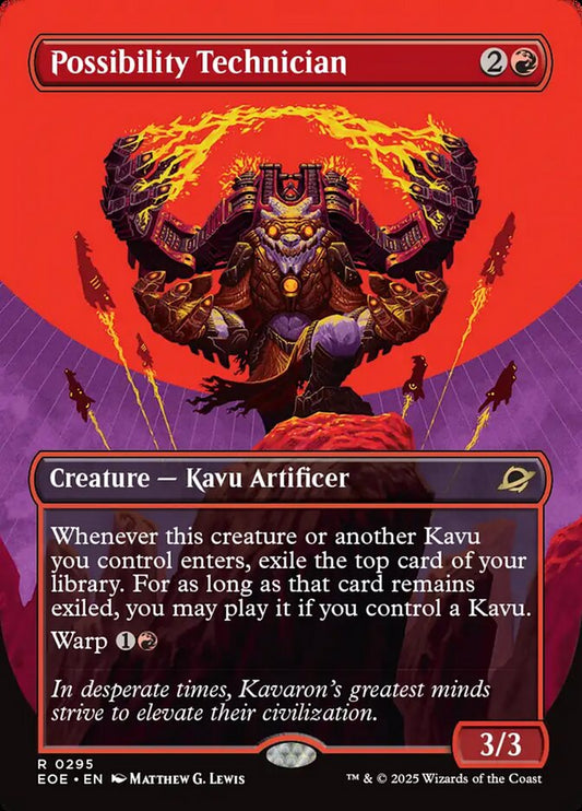 Possibility Technician Borderless Foil