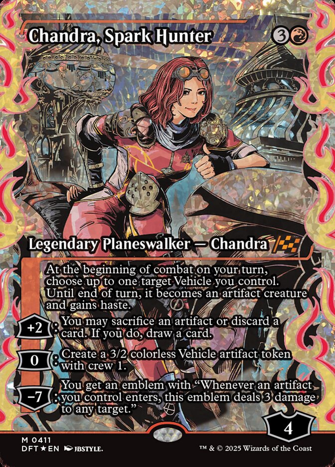 Chandra, Spark Hunter Showcase Fracture Foil