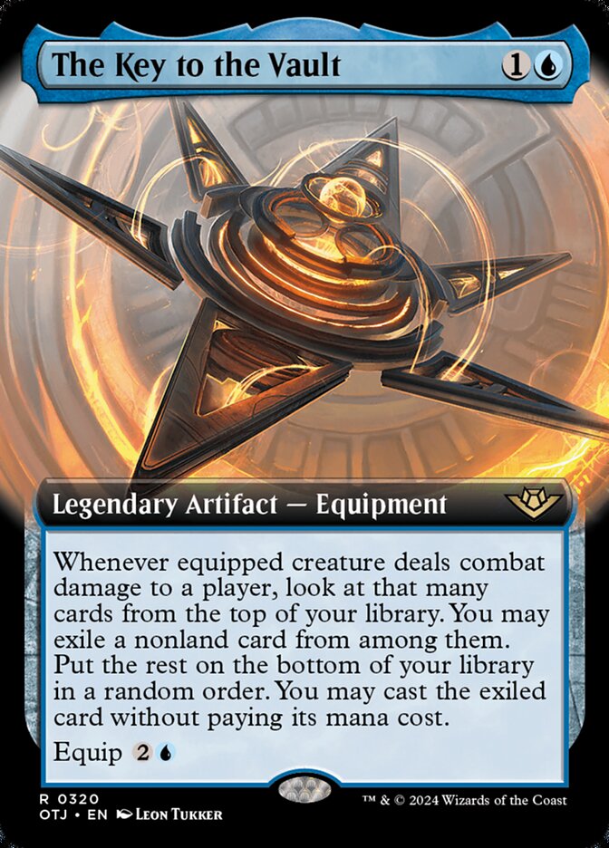 The Key to the Vault Extended art