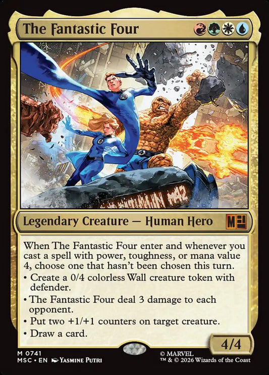 The Fantastic Four Foil