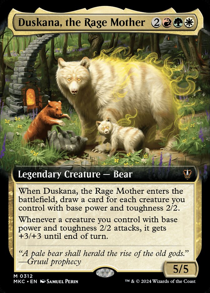 Duskana, the Rage Mother Extended Art