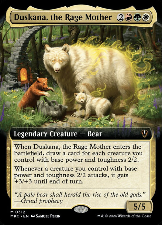 Duskana, the Rage Mother Extended Art