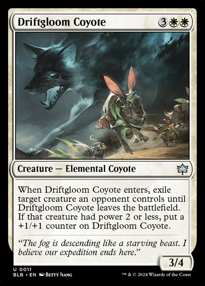 Driftgloom Coyote Foil