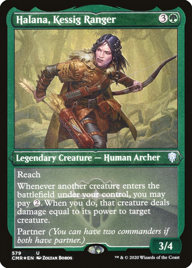 Halana, Kessig Ranger Etched Foil
