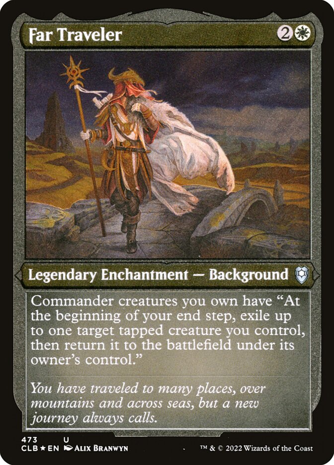 Far Traveler Etched Foil