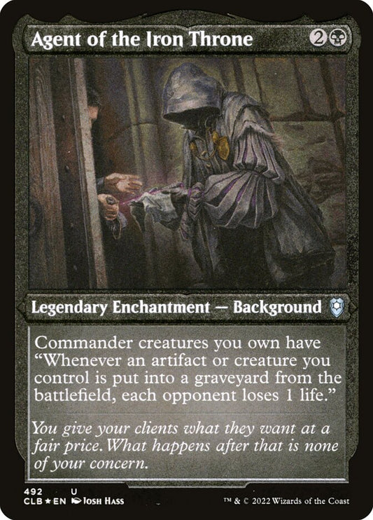 Agent of the Iron Throne Etched Foil