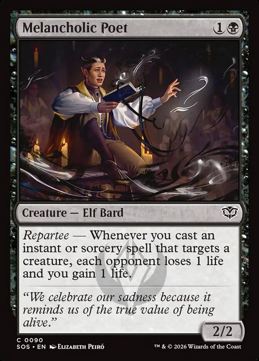 Melancholic Poet Foil