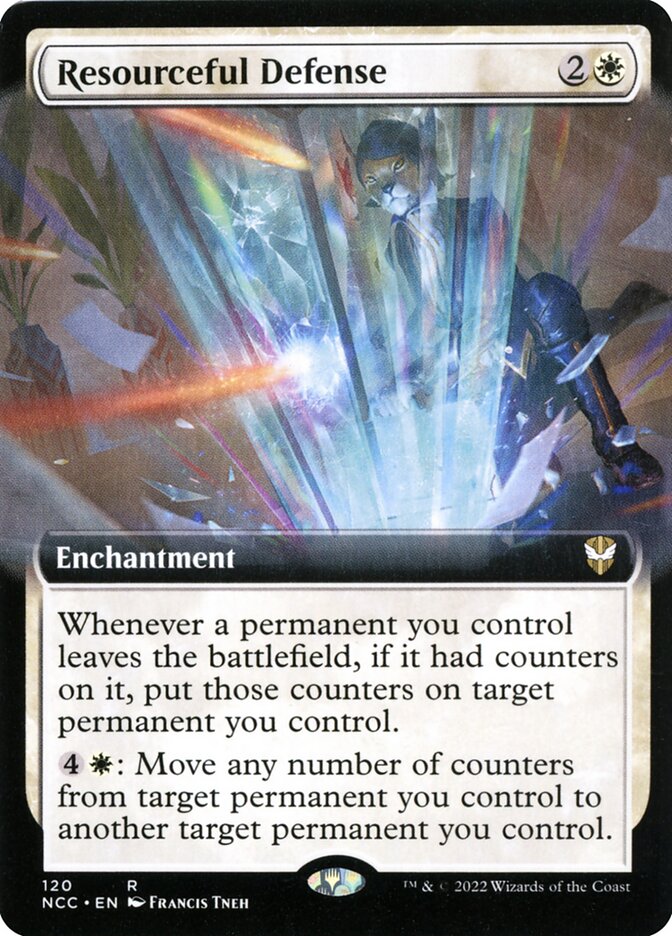 Resourceful Defense Extended Art
