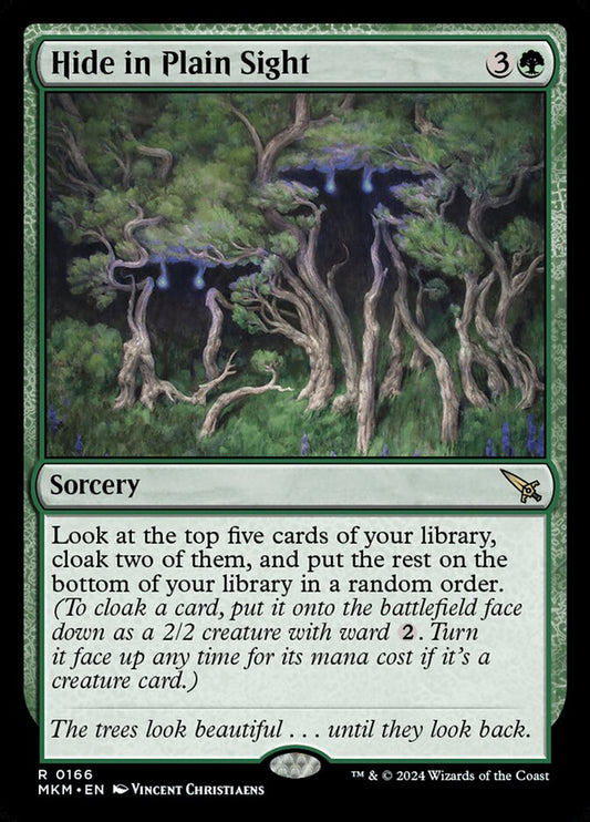 Hide in Plain Sight Foil