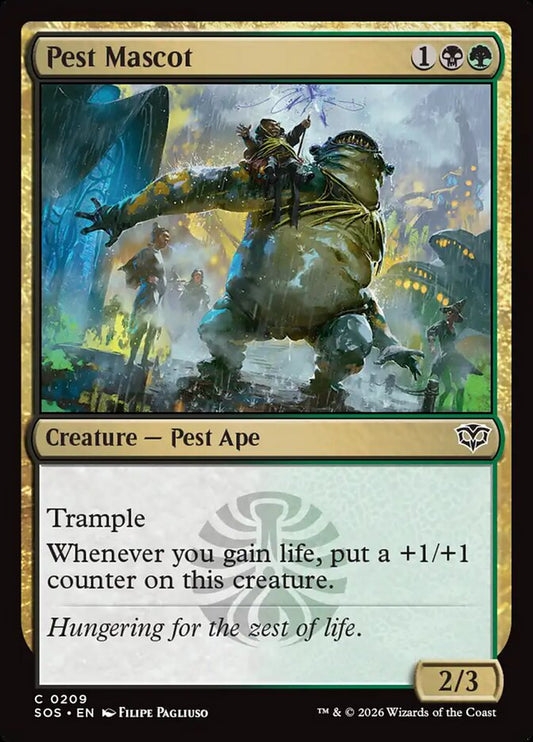 Pest Mascot Foil
