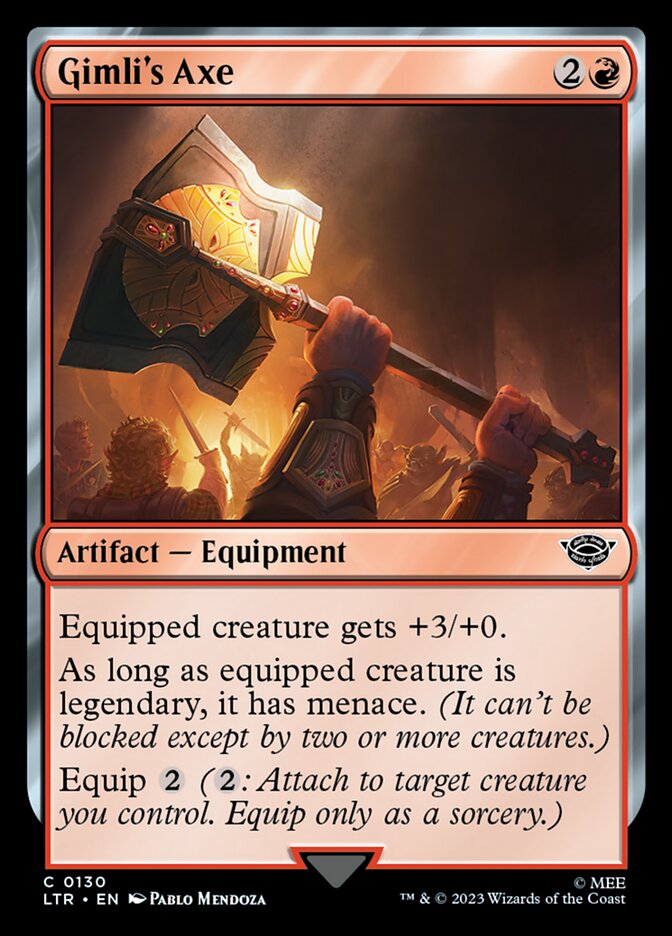 Gimli's Axe Foil