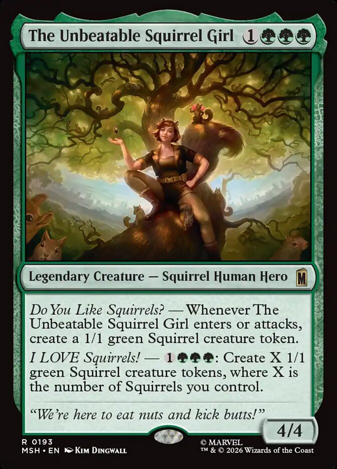 The Unbeatable Squirrel Girl Foil