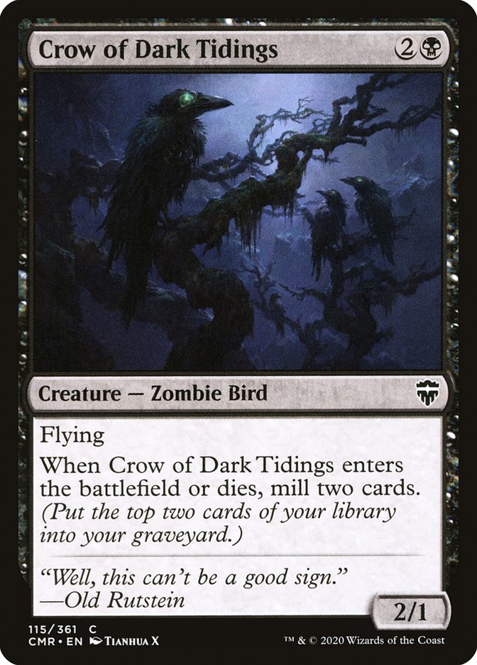 Crow of Dark Tidings Foil