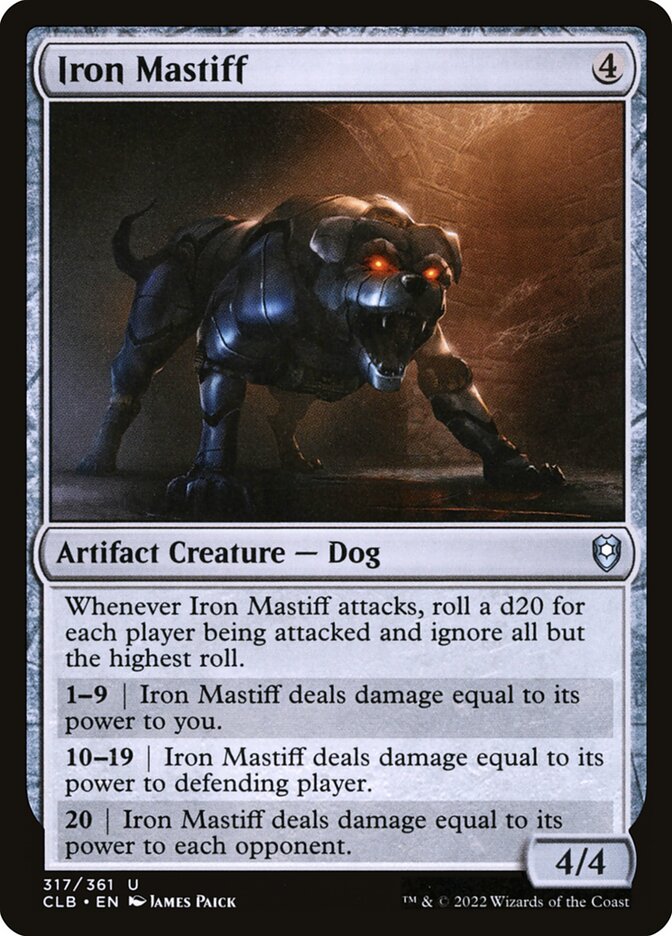 Iron Mastiff Foil