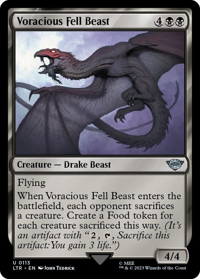 Voracious Fell Beast Foil