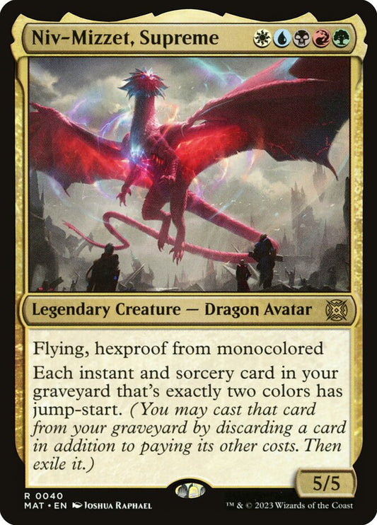 Niv-Mizzet, Supreme Foil