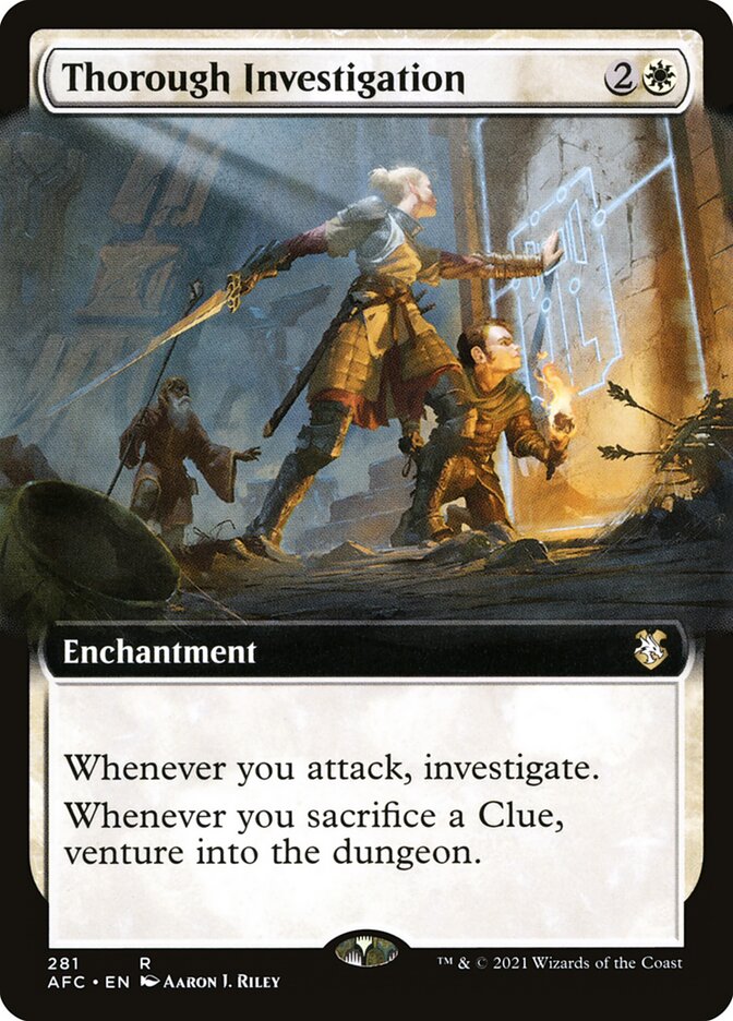 Thorough Investigation Extended Art