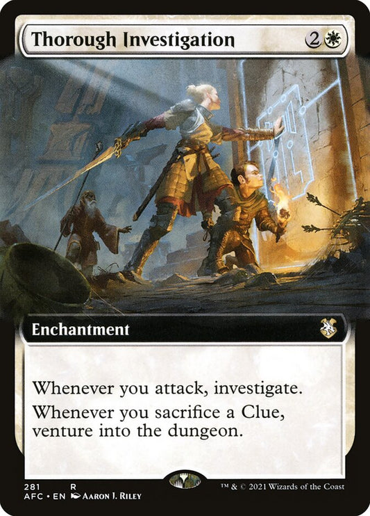 Thorough Investigation Extended Art