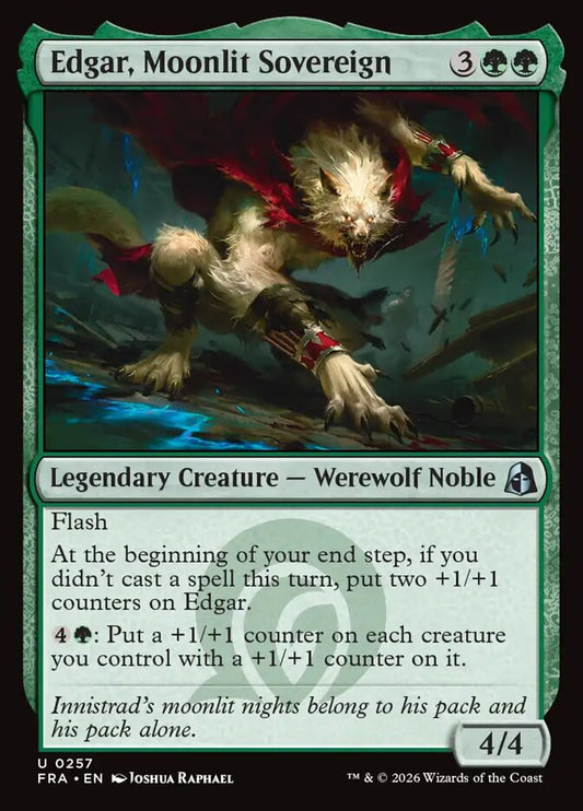 Edgar, Moonlit Sovereign Foil