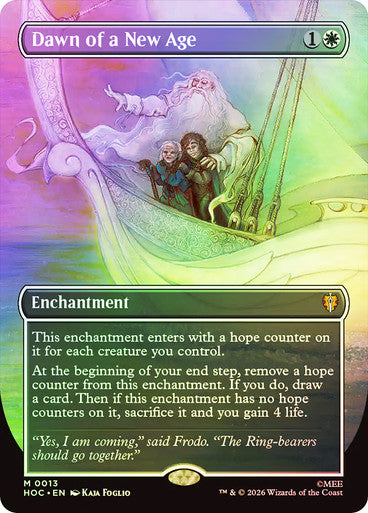 Dawn of a New Age Classic Artist Foil