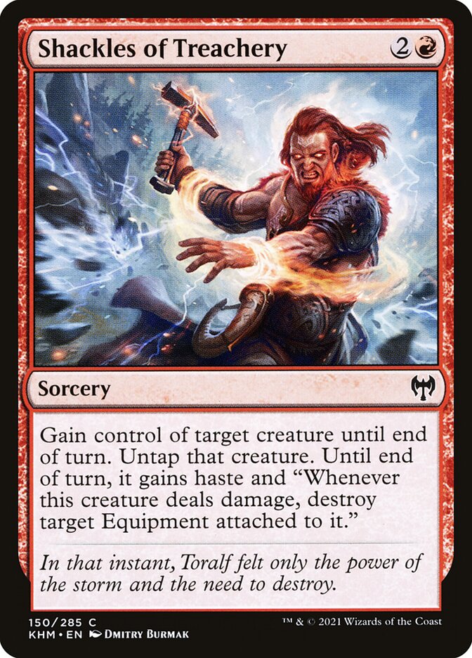 Shackles of Treachery Foil