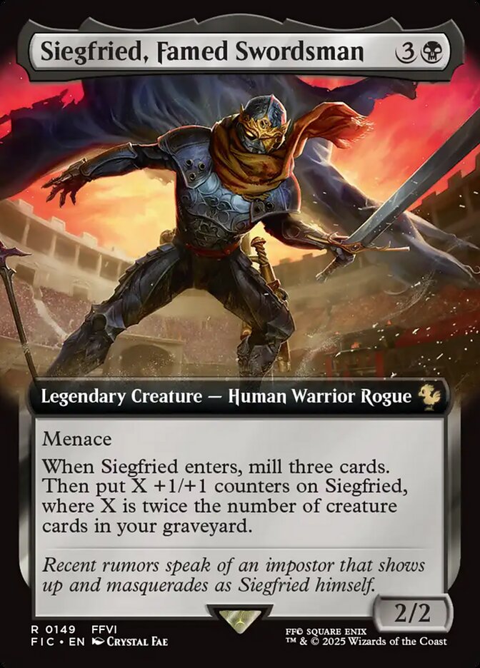 Siegfried, Famed Swordsman Extended