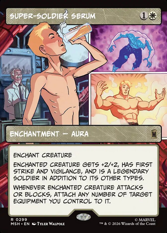 Super-Soldier Serum Showcase