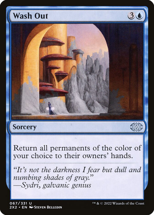 Wash Out Foil