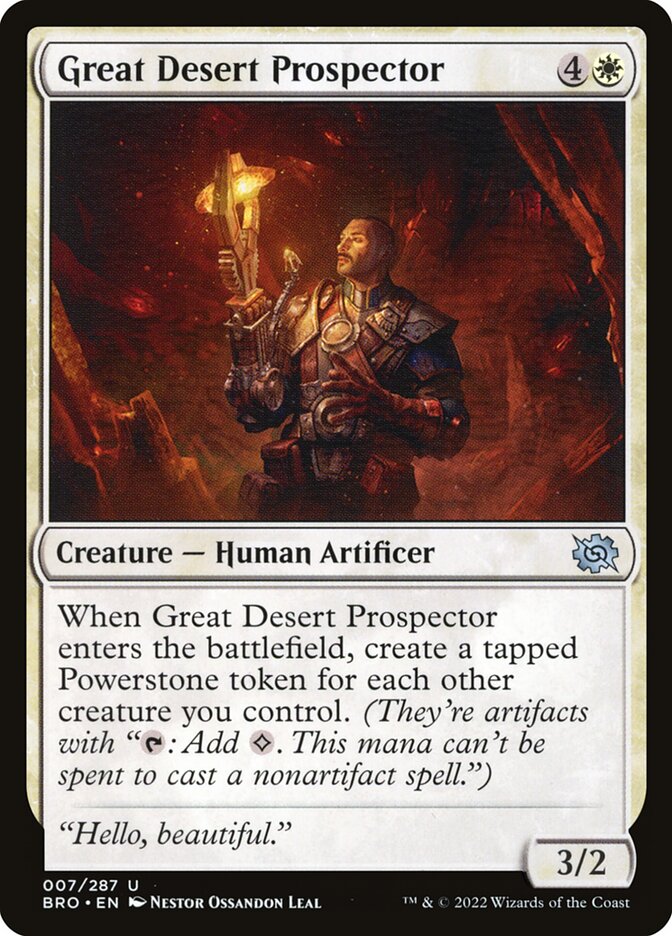 Great Desert Prospector Foil