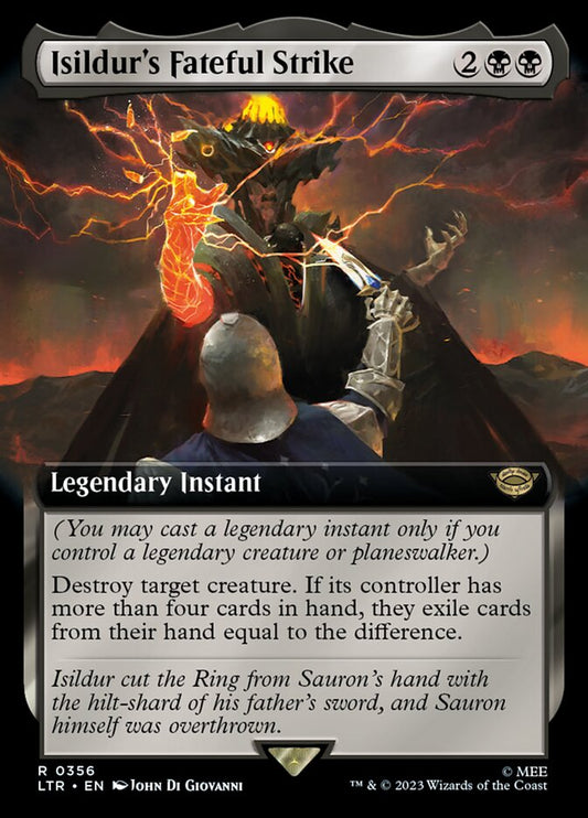 Isildur's Fateful Strike Extended Art