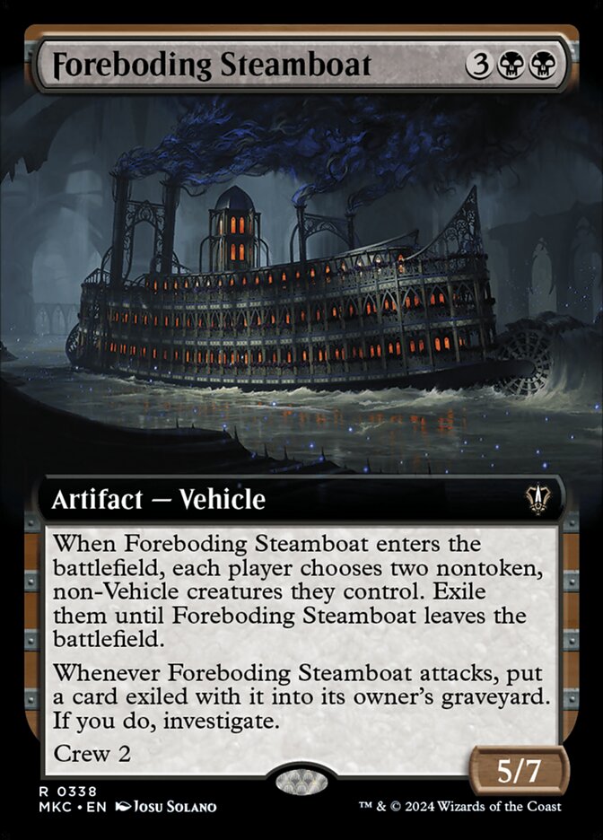 Foreboding Steamboat Extended Art