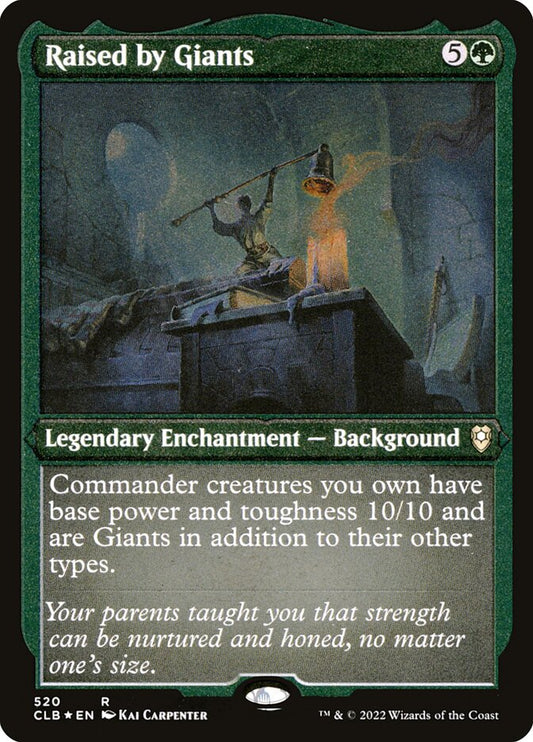 Raised by Giants Etched Foil