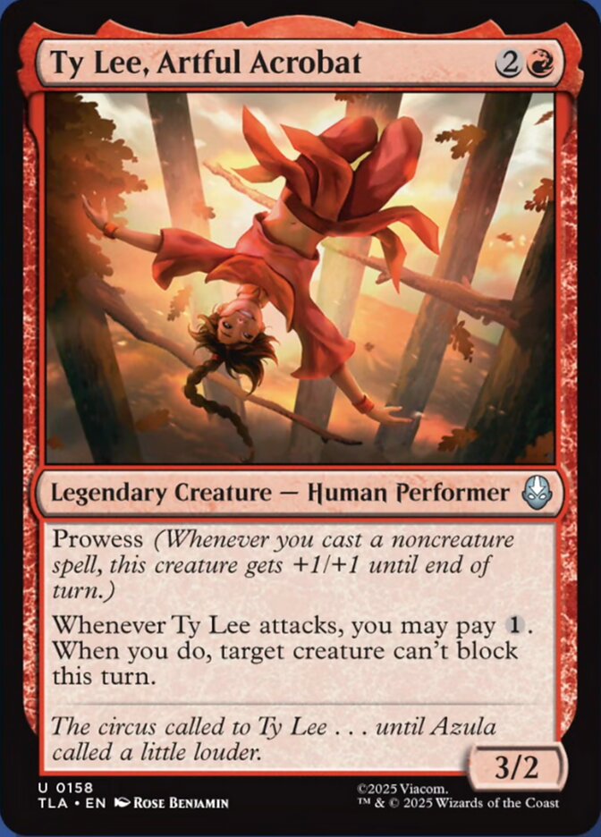 Ty Lee, Artful Acrobat Foil